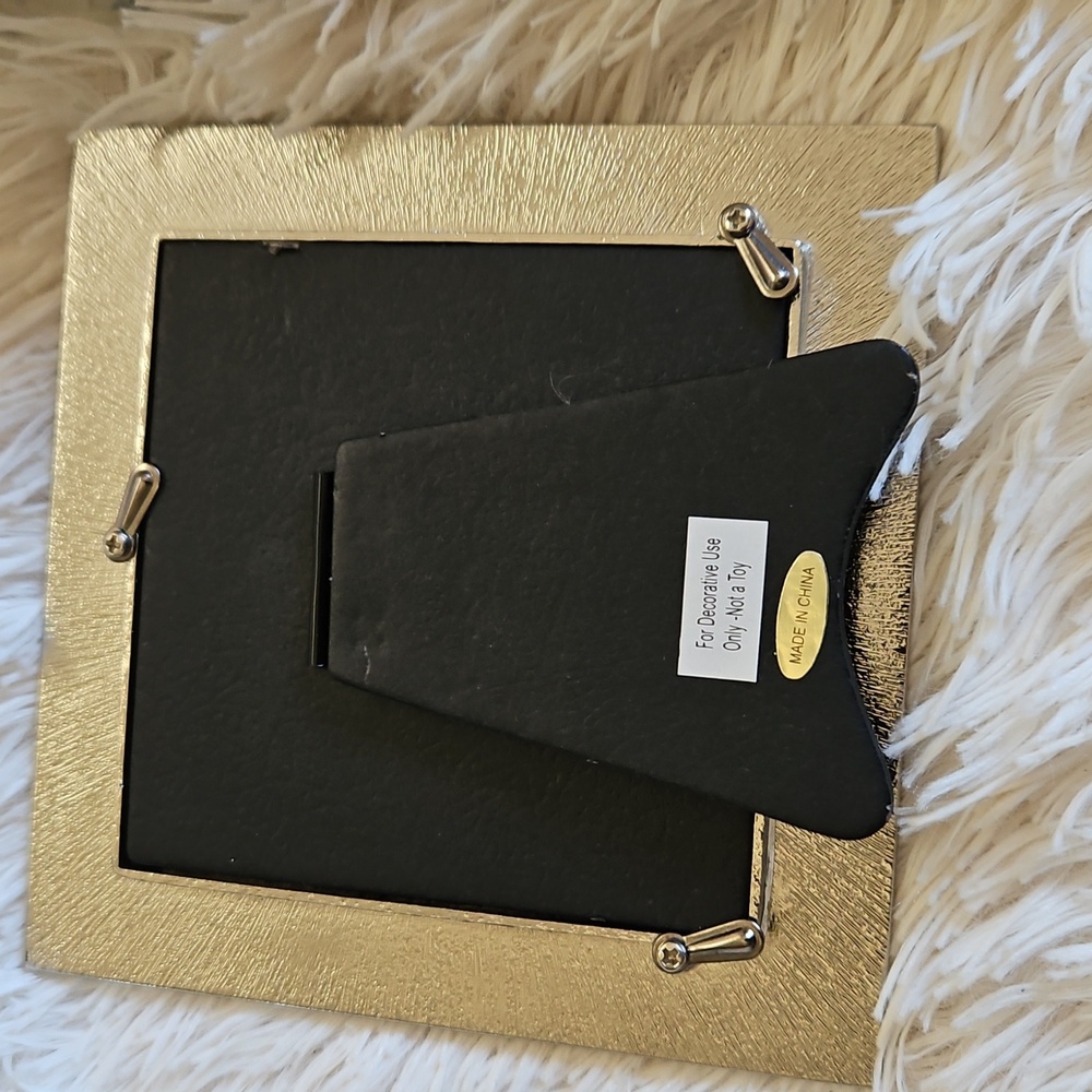 GEMSTONE BLING HOME DECOR SET PICTURE FRAME TRINKET BOXES - Picture 8 of 15